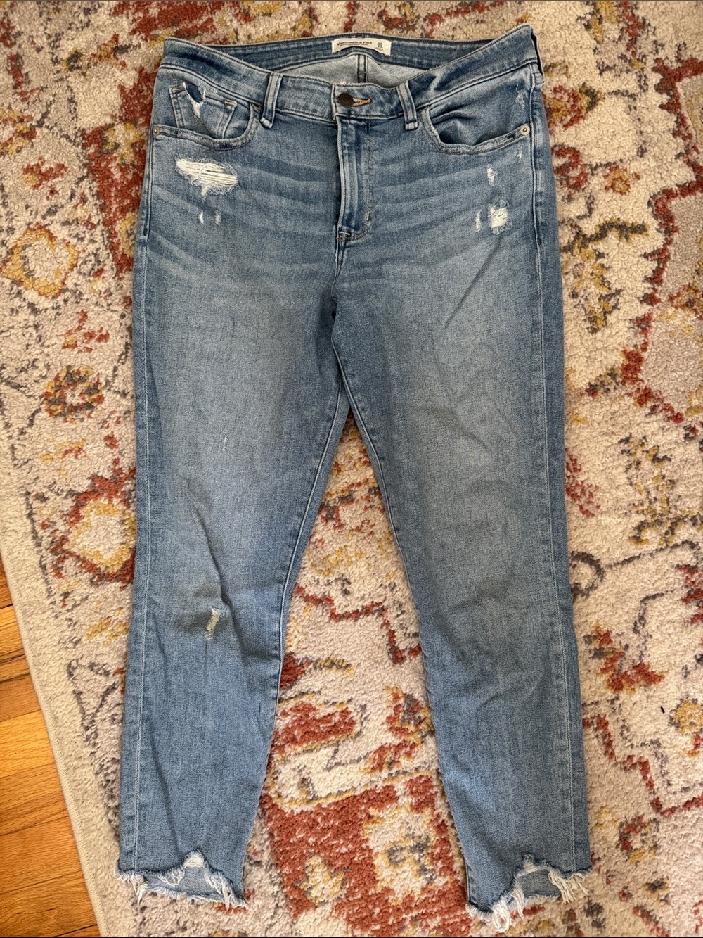 Abercrombie & Fitch super skinny ankle jeans